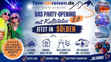 Saisonopening 2.0<br>Jetzt in Sölden!